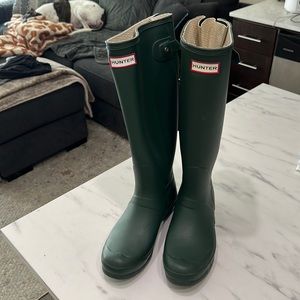 tall hunter rain hoots